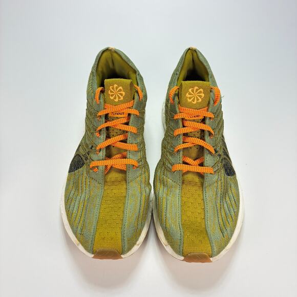 Nike Pegasus ZoomX Foam Green Athletic Running Shoes FJ5445-390 Men's Size 9 - Picture 3 of 10